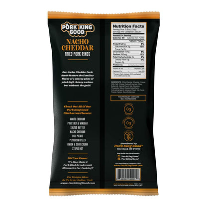 Pork King Good Pork Rinds Variety 6 Pack (Chicharrones) Keto Snacks