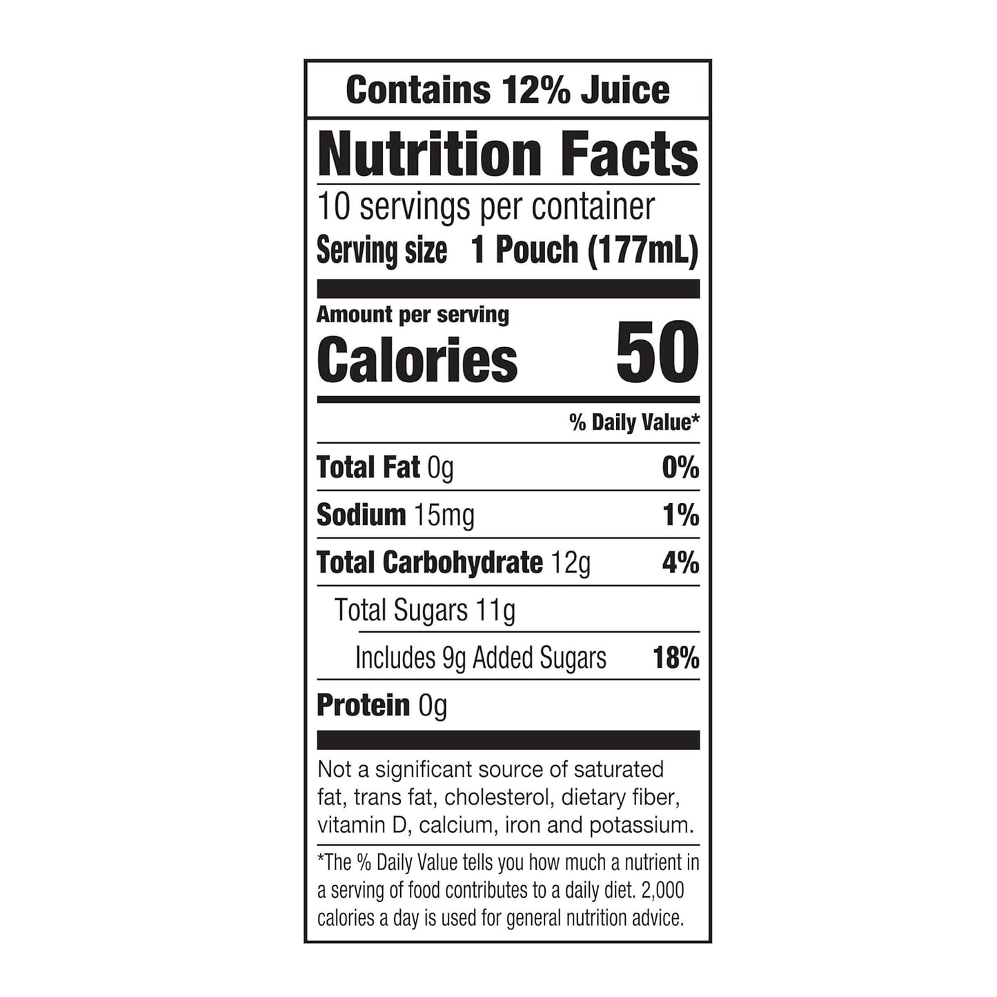 Capri Sun Strawberry Kiwi Flavored with other natural flavor Juice Drink Blend, 10 ct Box, 6 fl oz Pouches
