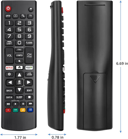 for LG Smart TV Remote Control Replacement,Universal for All LG OLED 3D Thinq TVs for AKB75095307 AKB75375604 AKB74915305 AK75675304 AKB76040302 AKB76037601 AKB75675313 with Battery