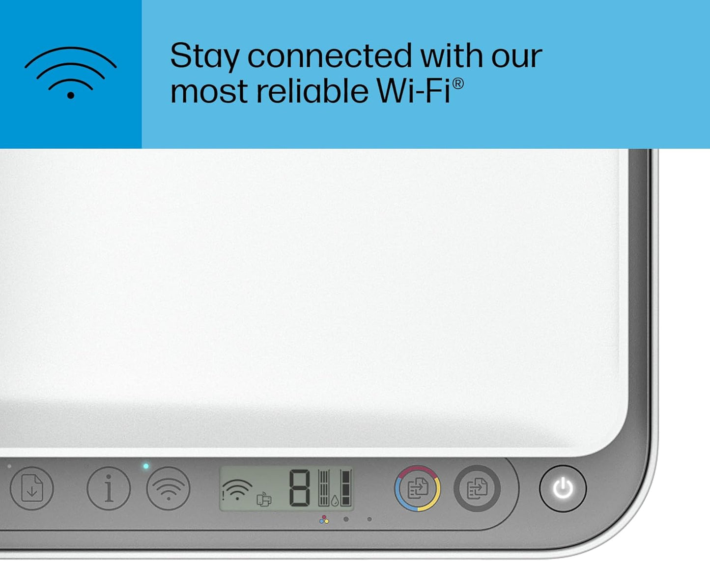 HP DeskJet 4255e Wireless All-in-One Color Inkjet Printer, Scanner, Copier, Best-for-Home, 3 Months of Ink Included (588S6A)