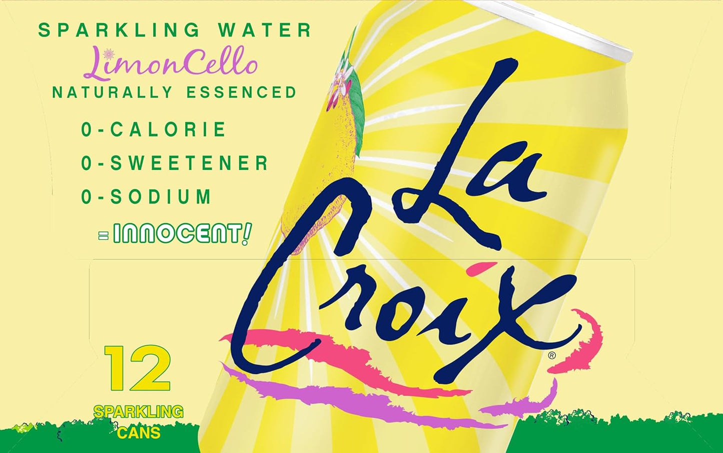LaCroix Sparkling Water, LimonCello, 12 Fl Oz (pack of 12)