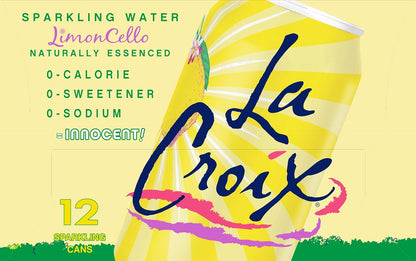 LaCroix Sparkling Water, LimonCello, 12 Fl Oz (pack of 12)