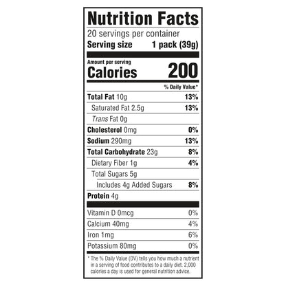 RITZ Peanut Butter Sandwich Crackers, 20 Snack Packs (6 Crackers Per Pack)