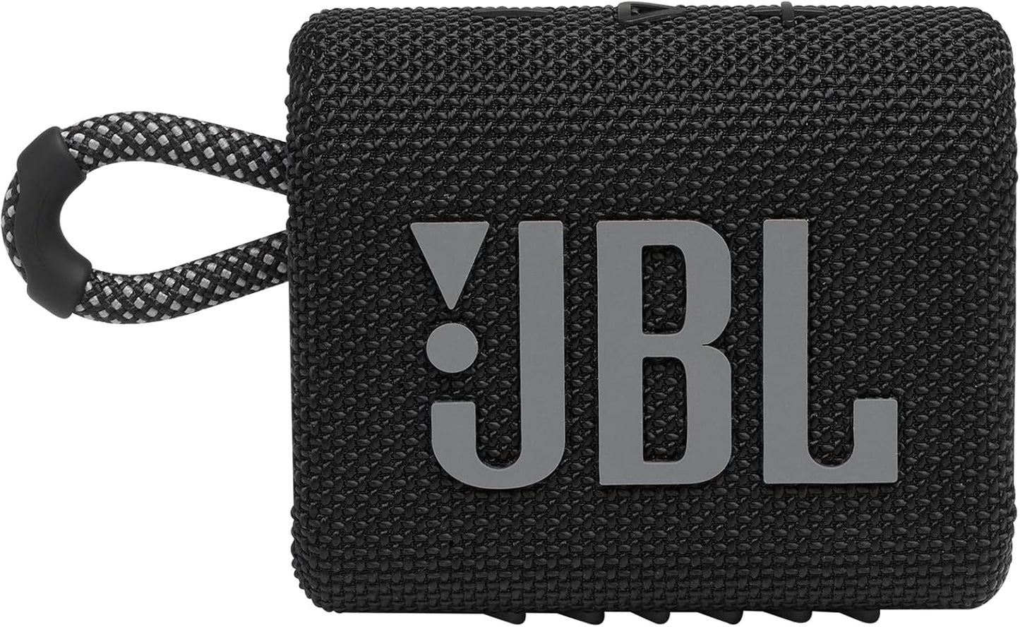 JBL Go 3 - Portable Mini Bluetooth Speaker, big audio and punchy bass, IP67 waterproof and dustproof, 5 hours of playtime, speaker for home, outdoor and travel (Black)