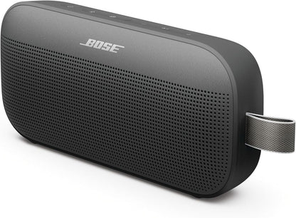 Bose New SoundLink Flex Portable Bluetooth Speaker (2nd Gen), Portable Outdoor Speaker with Hi-Fi Audio, Up to 12 Hours Battery Life, IP67 Waterproof and Dustproof, Black