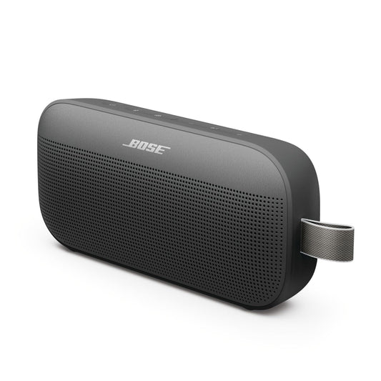 Bose New SoundLink Flex Portable Bluetooth Speaker (2nd Gen), Portable Outdoor Speaker with Hi-Fi Audio, Up to 12 Hours Battery Life, IP67 Waterproof and Dustproof, Black