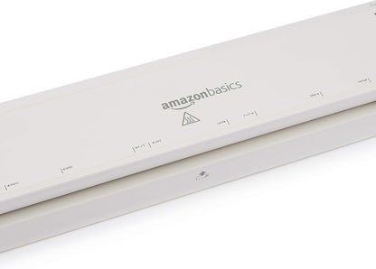 Amazon Basics Easy to Use 12-Inch Thermal Laminator Machine, For Home Office or School, White