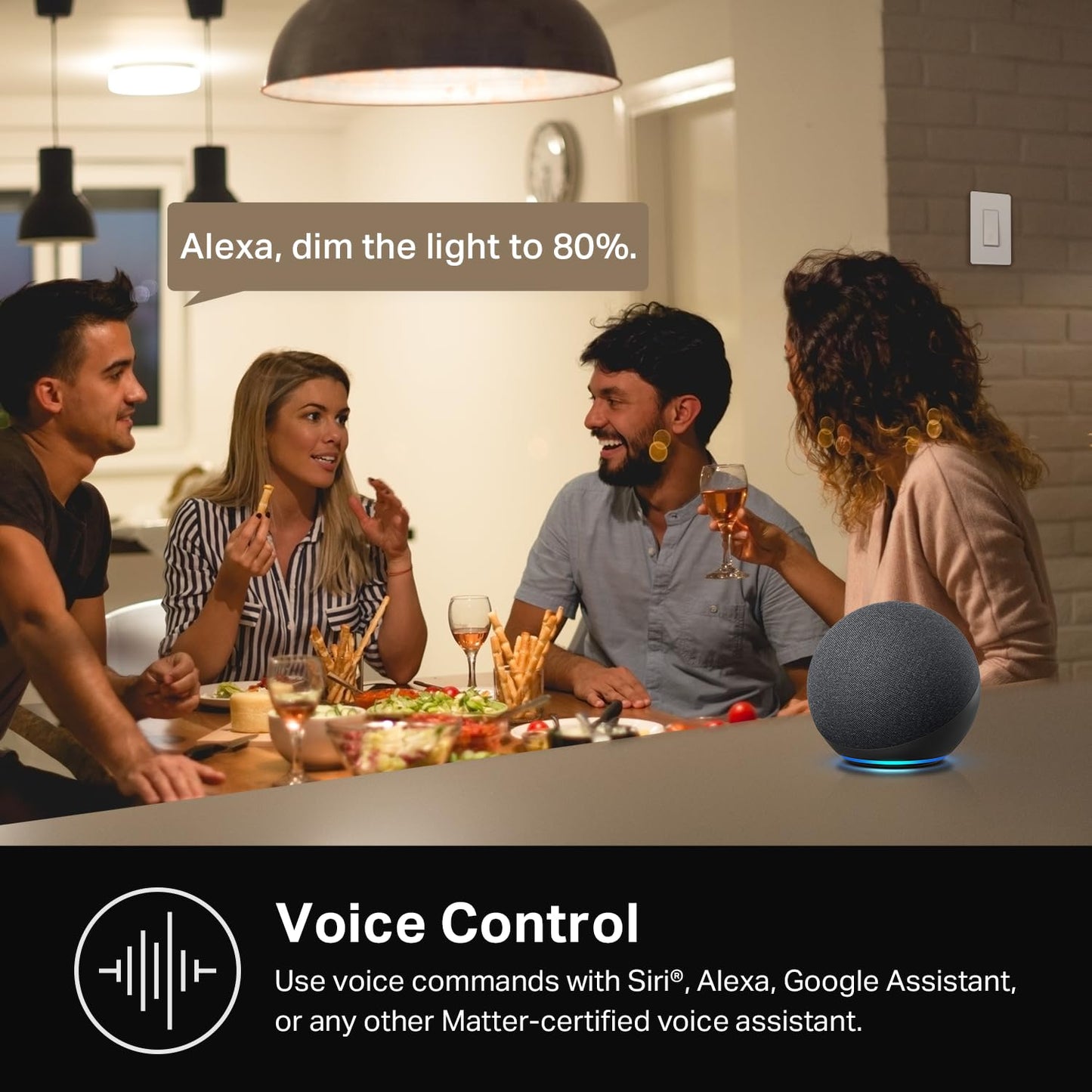 Kasa Smart 3 Way Switch HS210 KIT, Needs Neutral Wire, 2.4GHz Wi-Fi Light Switch works with Alexa and Google Home, UL Certified, No Hub Required, White,2 Count (Pack of 1)