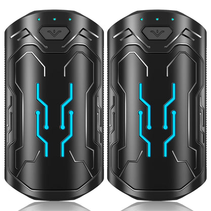 Hand Warmers Rechargeable 2 Pack 20Hrs Long Heating Pocket Size Electric Handwarmers, Portable USB Hand Warmer Heater Therapy Great Gift for Christmas Outdoors, Hunting, Golf, Camping Men Women