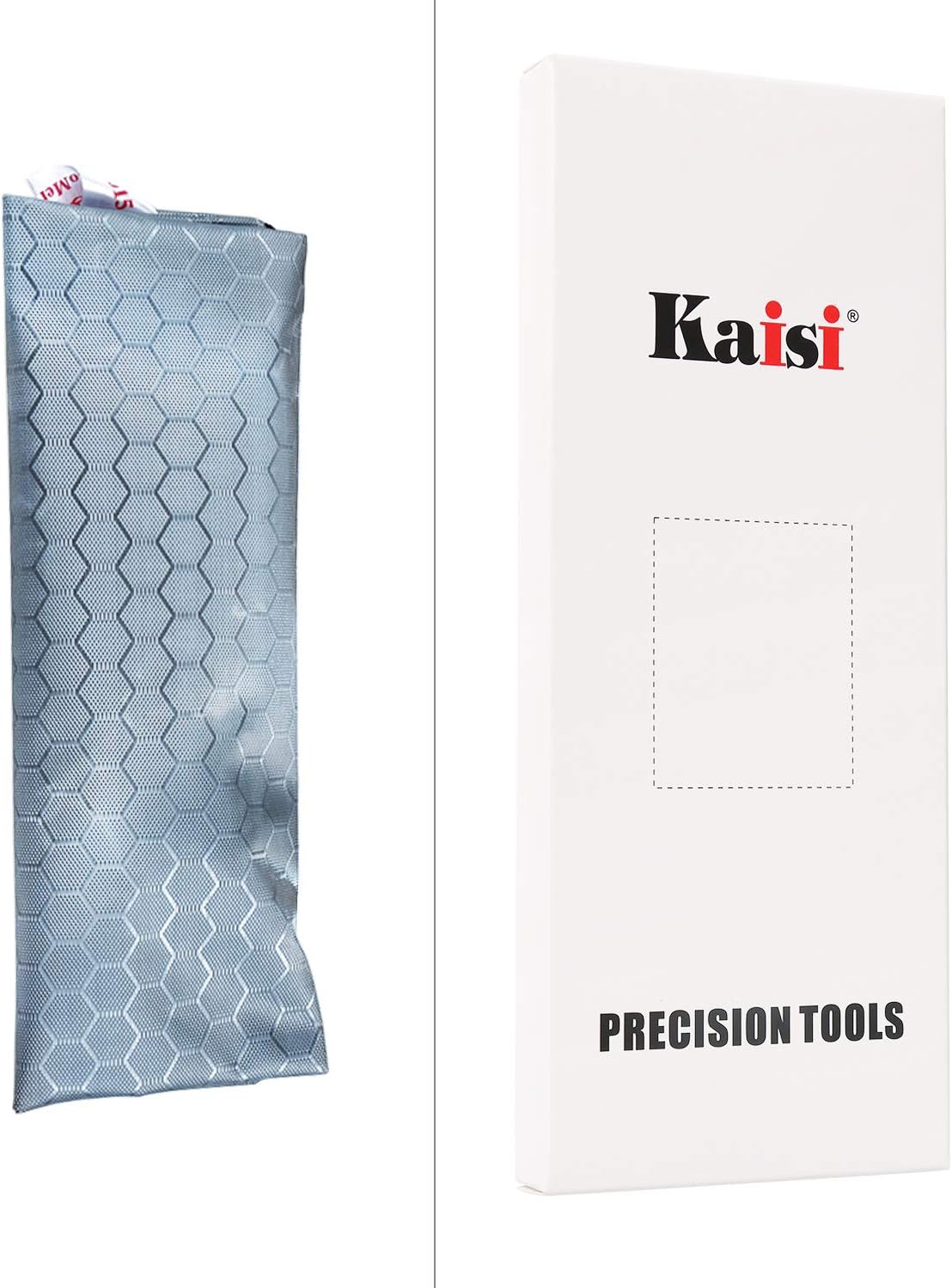 Kaisi Professional Electronics Opening Pry Tool Repair Kit with Metal Spudger Non-Abrasive Nylon Spudgers and Anti-Static Tweezers for Cellphone iPhone Laptops Tablets and More, 20 Piece