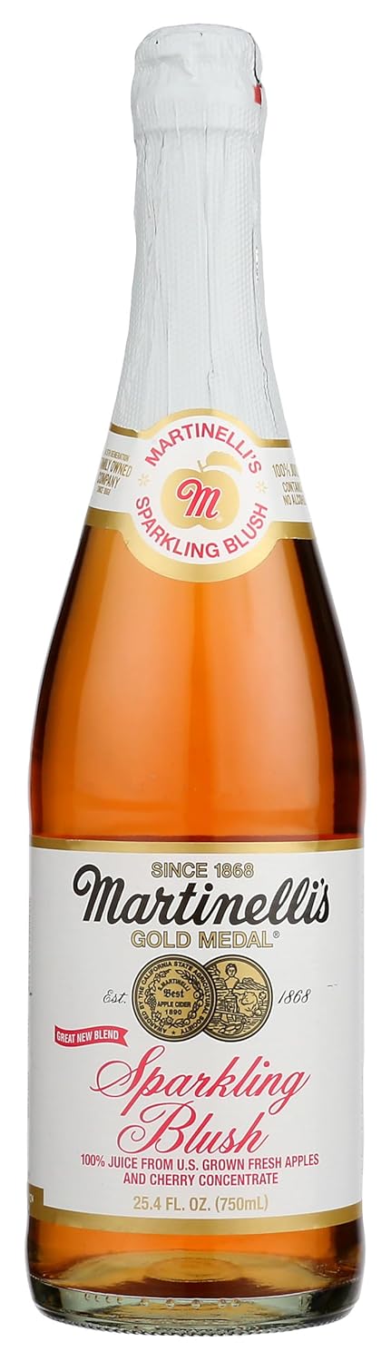 Martinelli's Sparkling Blush - 25.4 oz bottle
