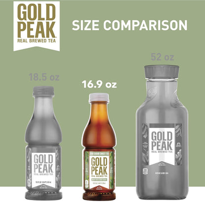 Gold Peak Tea, Diet Tea, 16.9 fl oz, 6 Pack