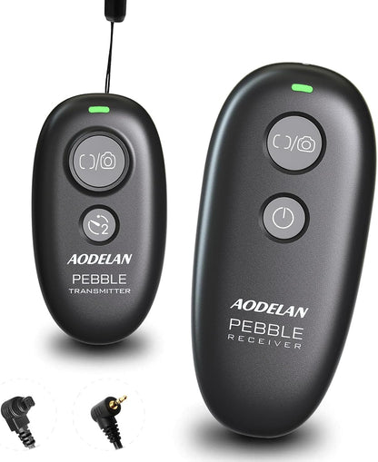 Camera Remote Control Wireless Shutter for Canon EOS RP, R6, ROS RP, Rebel T6, T7, T5, T3, SL2, 5D Mark II, 5d Mark iii, 5d Mark iv, 6D Mark II, 7d Mark ii, 7D Series, 5D Series; for Fujifilm X-T3