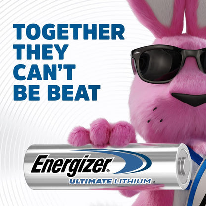 Energizer AAA Batteries, Ultimate Triple A Battery Lithium, 8 Count