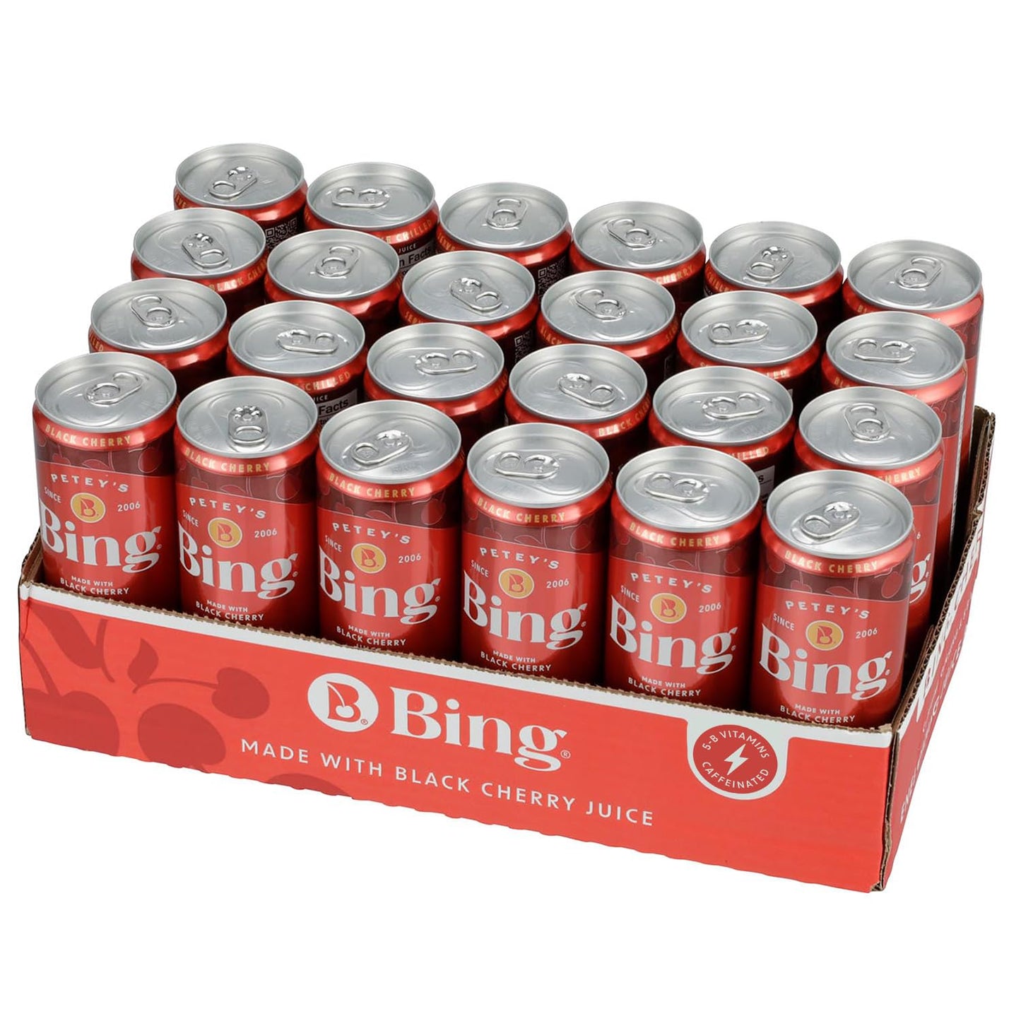 Bing Beverage Company Bing Black Cherry, 12- Fl. Oz (Pack of 24)