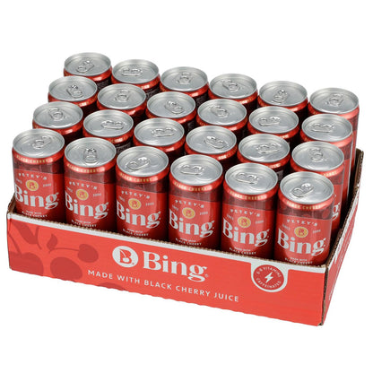 Bing Beverage Company Bing Black Cherry, 12- Fl. Oz (Pack of 24)