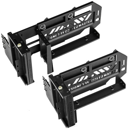 Cooler Master MasterAccessory Vertical GPU Card Holder Kit V3 Black, Premium Riser Cable PCI-E 4.0 x16-165mm, PCIe 3.0 Compatible, Adjustable Length for E-ATX|ATX|Micro ATX Case (MCA-U000R-KFVK03)