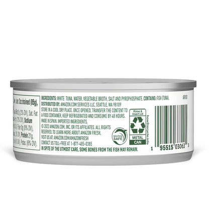 Amazon Fresh, Solid White Albacore Tuna, 5 Oz