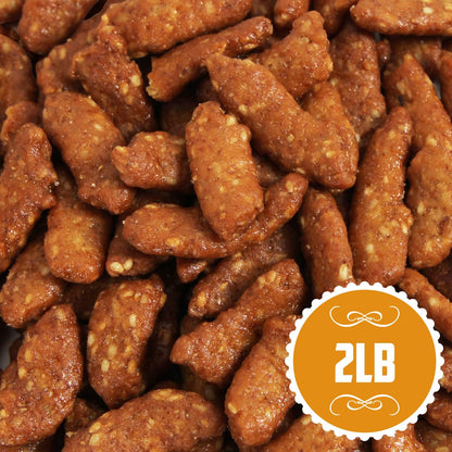 Sesame Sticks Honey Roast Flavor - Delicious and Fresh Sesame Sticks Snacks with the Perfect Mix of Sweet and Salty Flavor for Midday Snacking, Office On-The-Go Indulgence, 2LB
