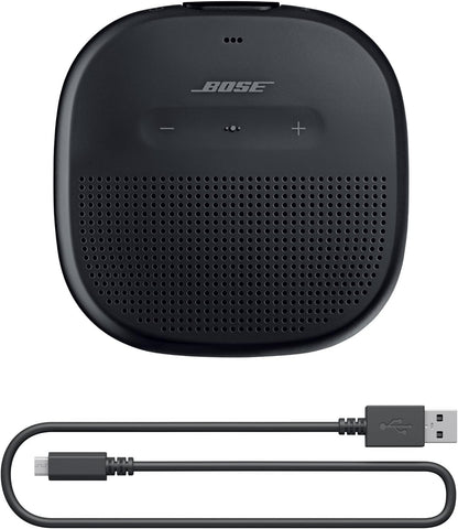 Bose SoundLink Micro Bluetooth Speaker: Small Portable Waterproof Speaker with Microphone, Black