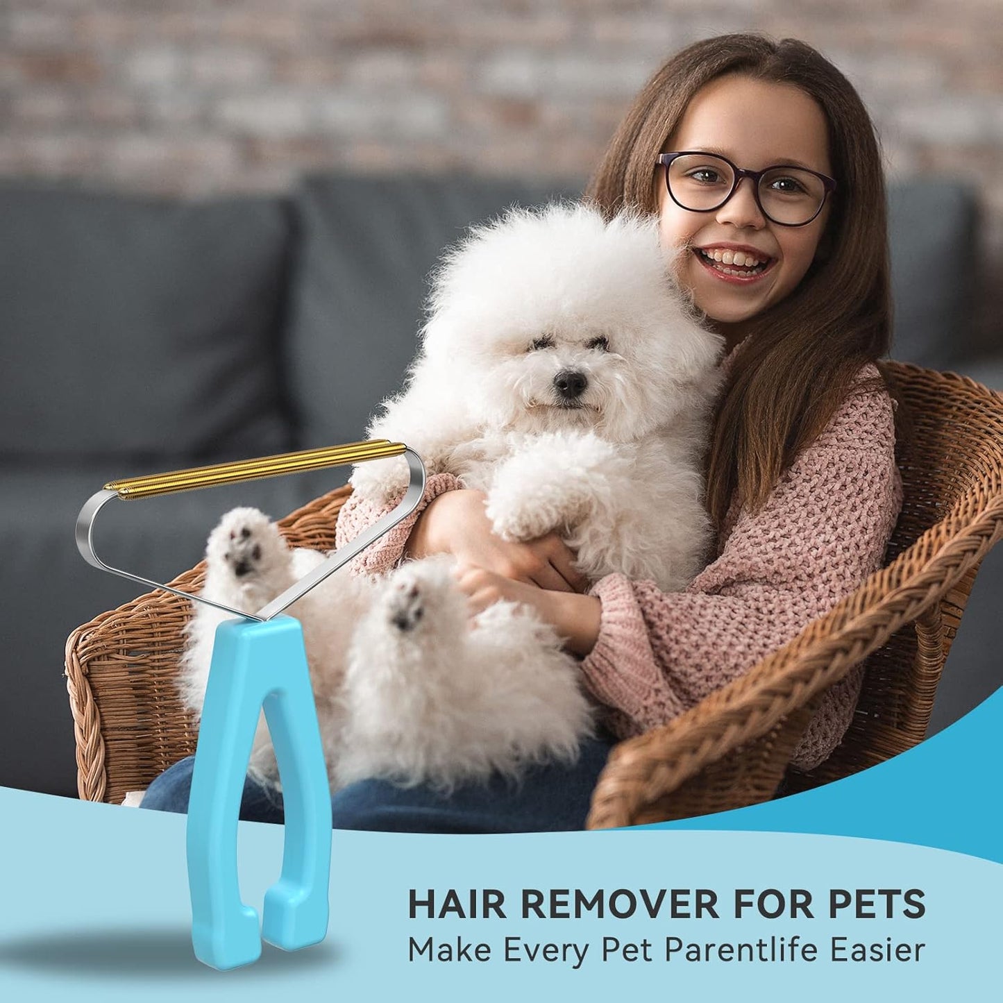 Pet Hair Remover, Dog Cat Hair Remover,Lint Remover,Carpet Rake for Pet Hair Removal,Carpet Rake,Lint Brush,Lint Shaver for Carpets, Car Mat,Couch,Pet Bed,Furniture & Rug