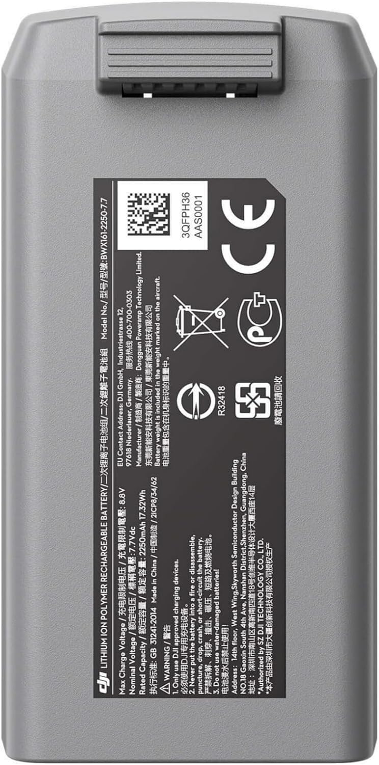DJI Mini 2 Intelligent Flight Battery for Mini 2, Mini SE, Mini 4K, Mini 2 SE