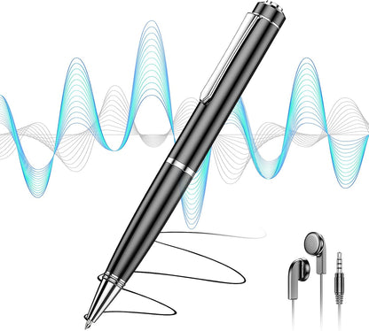 128GB Digital Voice Recorder - Voice Activated Recorder with Playback, Professional Audio Recorder for Lecture/Meeting/Course, Portable Audio Recorder Transfer File to Computer