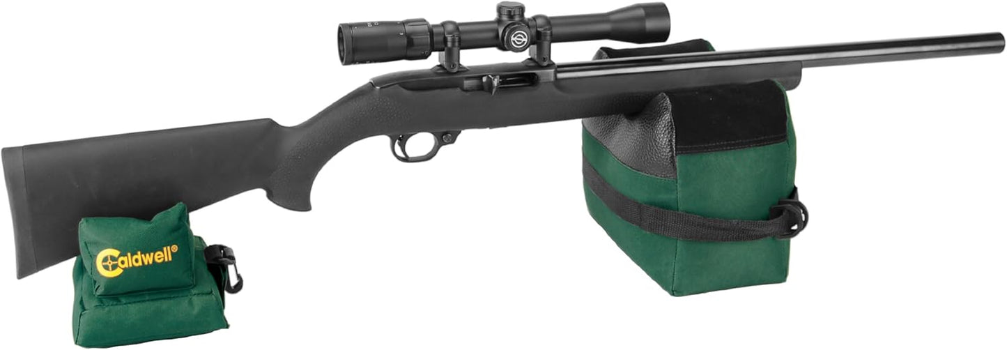 Caldwell DeadShot Boxed Combo Front and Rear Bag with Durable Construction and Water Resistance for Outdoor, Range, Shooting and Hunting