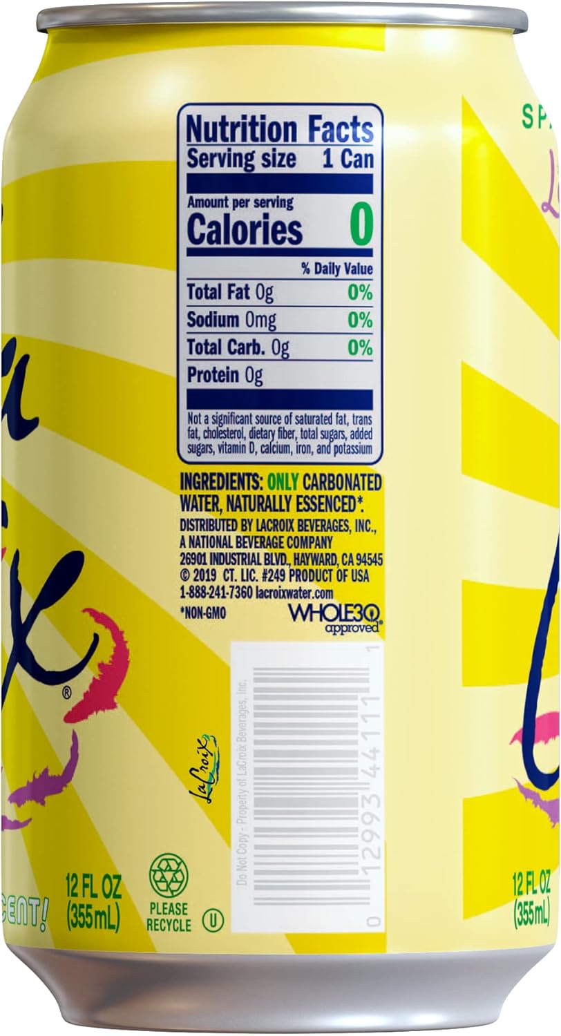 LaCroix Sparkling Water, LimonCello, 12 Fl Oz (pack of 12)