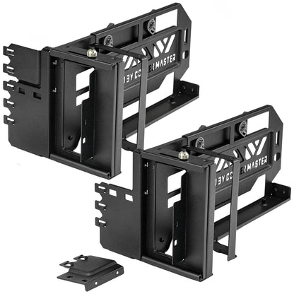 Cooler Master MasterAccessory Vertical GPU Card Holder Kit V3 Black, Premium Riser Cable PCI-E 4.0 x16-165mm, PCIe 3.0 Compatible, Adjustable Length for E-ATX|ATX|Micro ATX Case (MCA-U000R-KFVK03)
