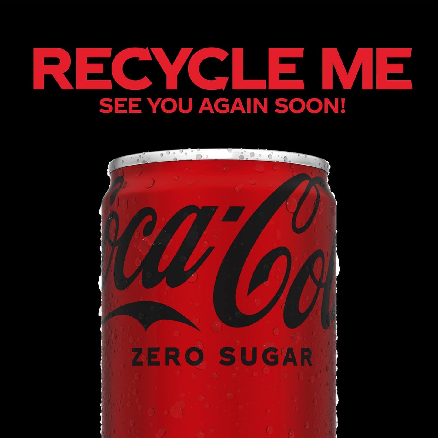Coca-Cola Coke Zero Sugar Diet Soda Soft Drink, 7.5 fl oz, 10 Pack