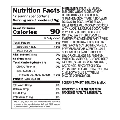The Original Cakebites by Cookies United, Grab-and-Go Bite-Sized Snack (Hot Cocoa, Family Pack)
