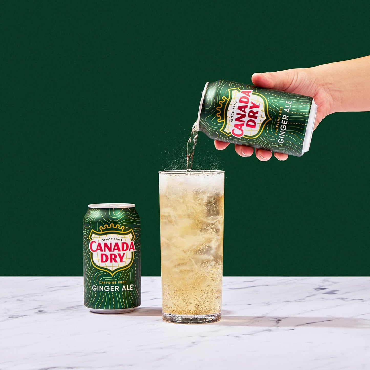 Canada Dry Ginger Ale Soda, 12 fl oz cans, 12 pack