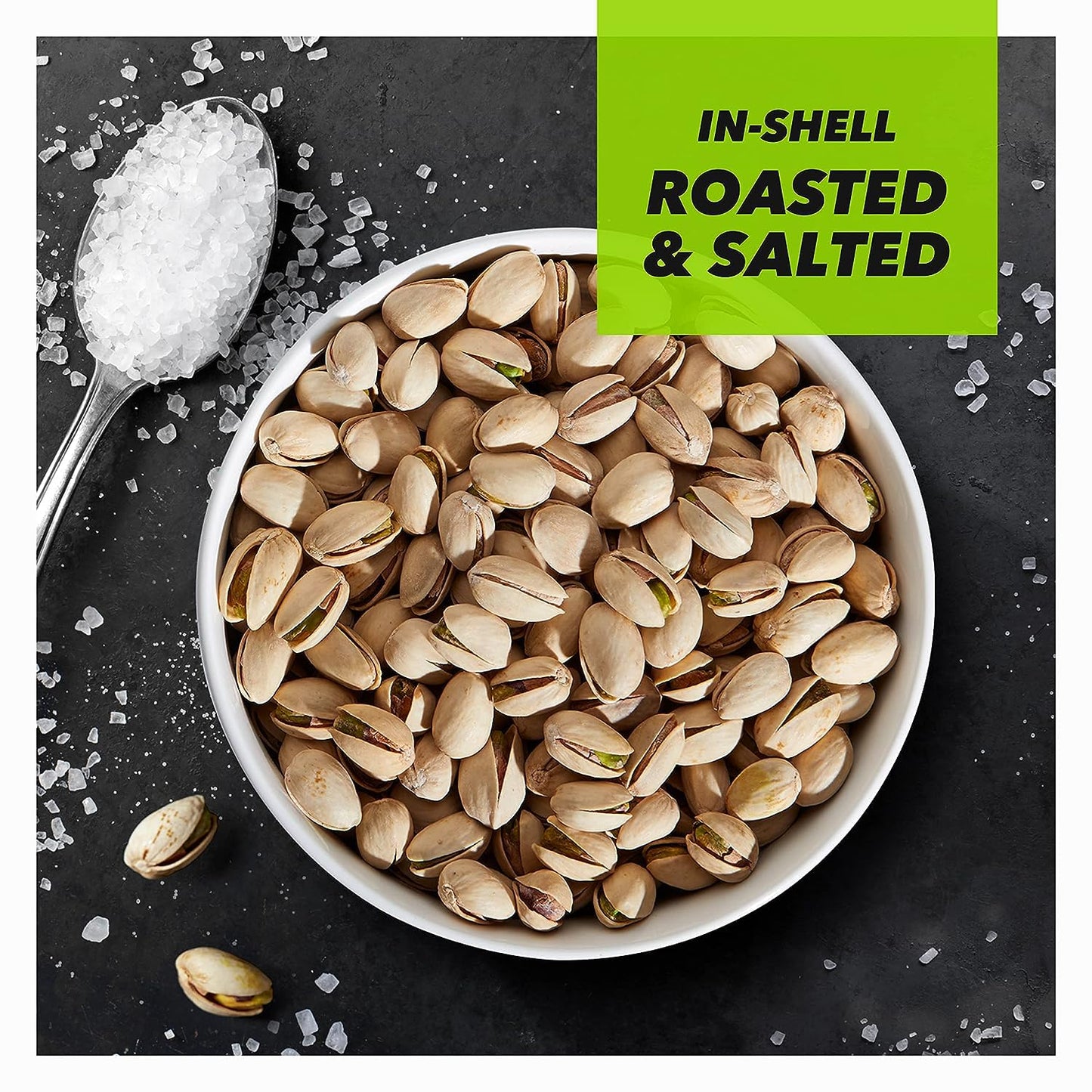Wonderful Pistachios In Shell, Roasted & Salted Nuts, 48 Ounce Resealable Bag, Protein Snacks, Bulk Snacks, Healthy Snacks for Adults