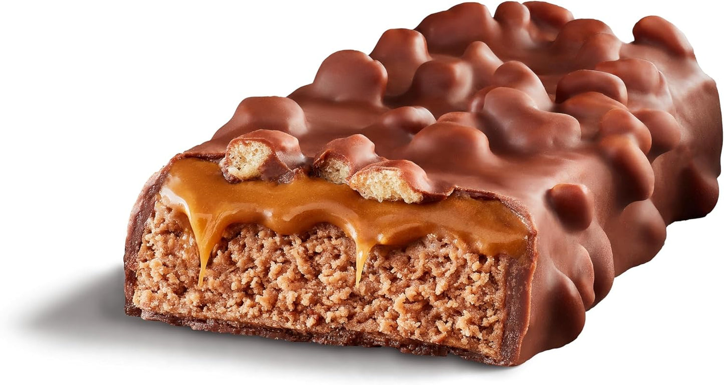 FULFIL Protein Snack Bars, NEW Recipe Chocolate Salted Caramel, 15g Protein, Pantry Staples, 12 Count, Packaging May Vary