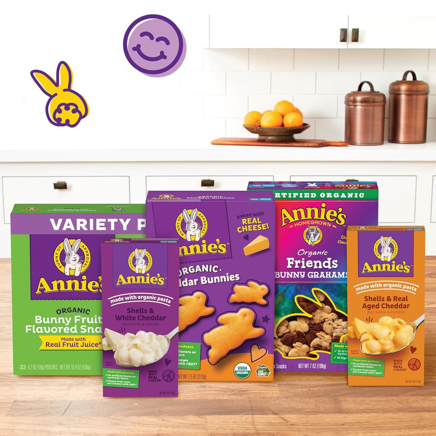 Annie's White Cheddar Shells Macaroni and Cheese with Organic Pasta, 6 oz (Pack of 12)