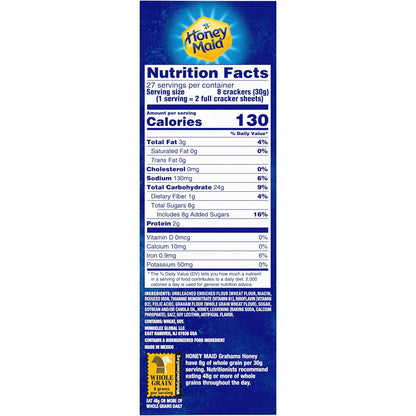 Honey Maid Graham Crackers, Party Size, 28.8 oz (1 lb, 12.8 oz)