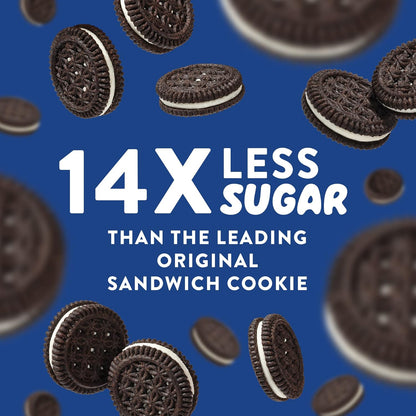 HighKey Sugar Free Sandwich Cookies - Low Calorie, Keto-Friendly Snack With Zero Sugar and Gluten Free - 30 Count