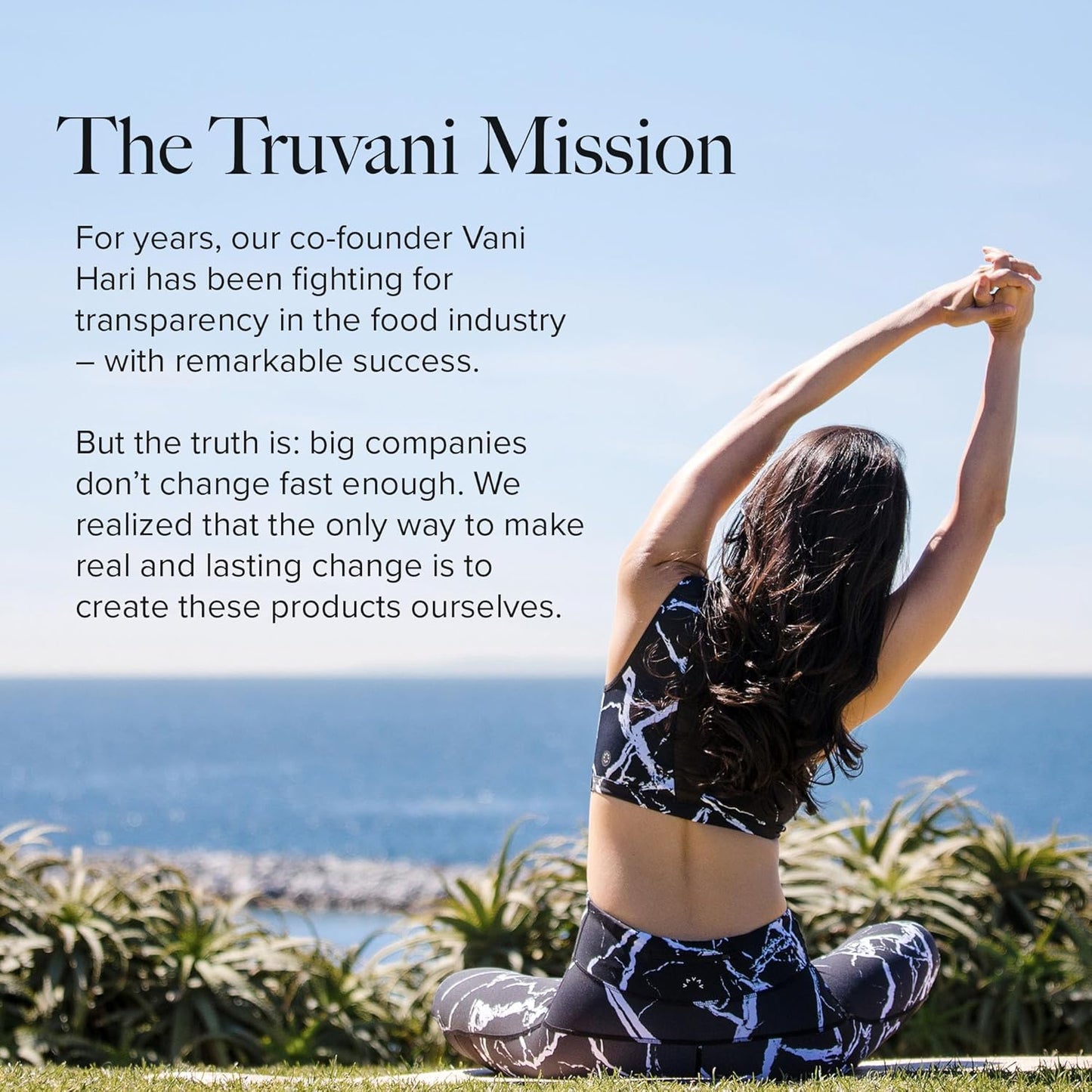 Truvani Plant Based Snack Bar | Chocolate Brownie Single Bar | 7g Protein | USDA Organic and Vegan | The Only Bar | Dairy, Soy, and Gluten Free | Individually Wrapped