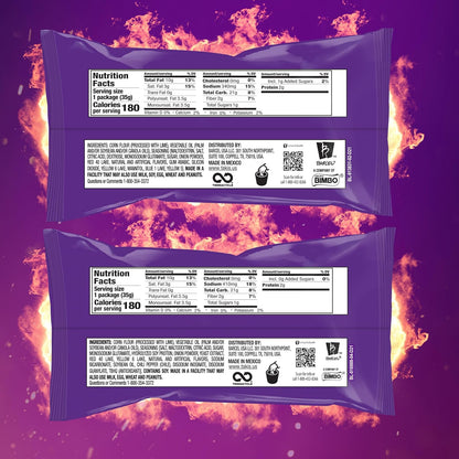 Takis Mini 25 pc / 1.23 oz Bite Size Variety Pack, Assorted Flavored Mixed Rolled Tortilla Chips – (15) Fuego Mini 1.23 oz, (10) Nitro Mini 1.23 oz