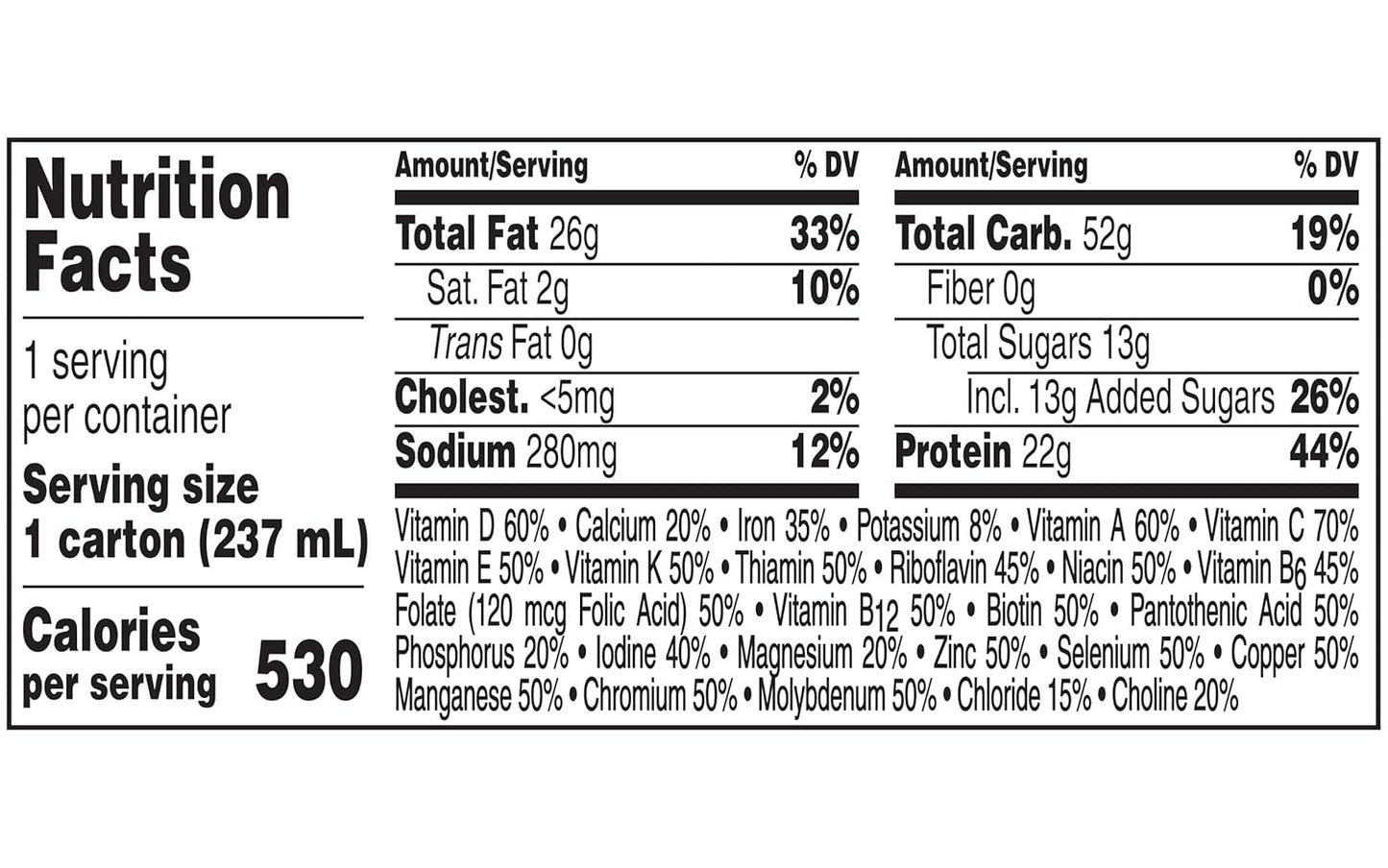 Boost Very High Calorie Nutritional Drink Very Vanilla, Made with Natural Vanilla Flavor & No Artificial Flavors, Colors & Sweeteners, 8 FL OZ (Pack of 12)