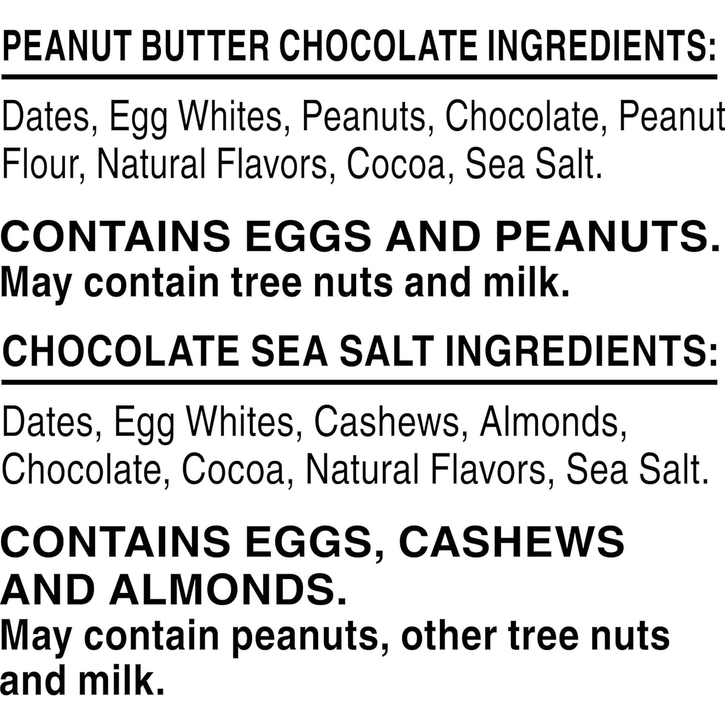 RXBAR Minis Protein Bar, Variety Pack, 2 Flavors, 7.36oz Box (8 Count)