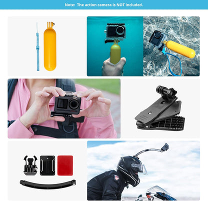 AKASO Outdoor Sports Action Camera Accessories Kit 42 in 1 for EK7000/ EK7000 Pro/Brave 4/Brave 7 LE/Brave 7/Brave 8/V50X/V50 Pro/V50 Elite/GoPro Hero 13/12/11/10