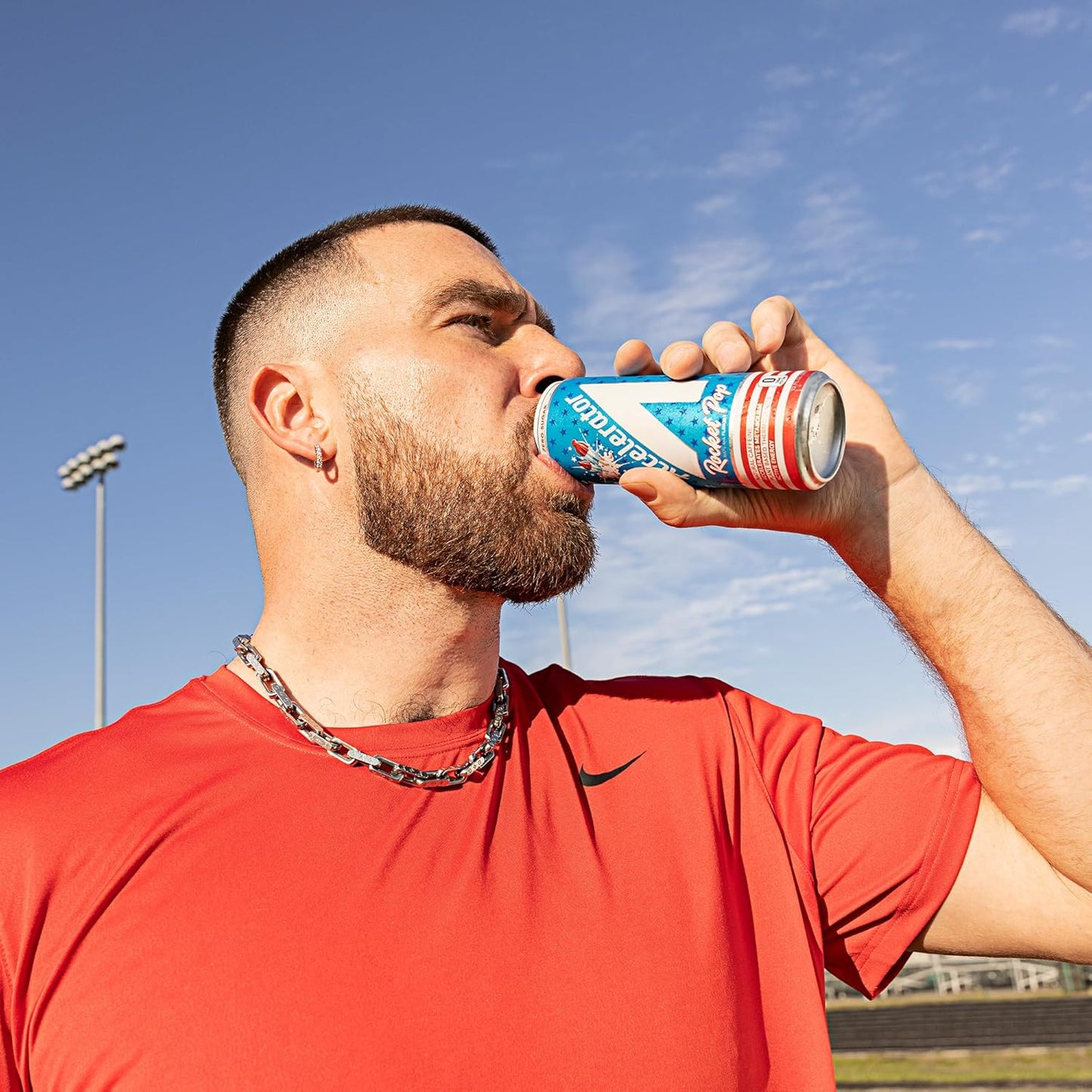 Accelerator Active Energy Drink, Rocket Pop, 12 Fl Oz Can (Pack of 12), Sugar Free, NSF Certified Sport, Sustained Energy, Accelerates Metabolism, Enhanced Focus