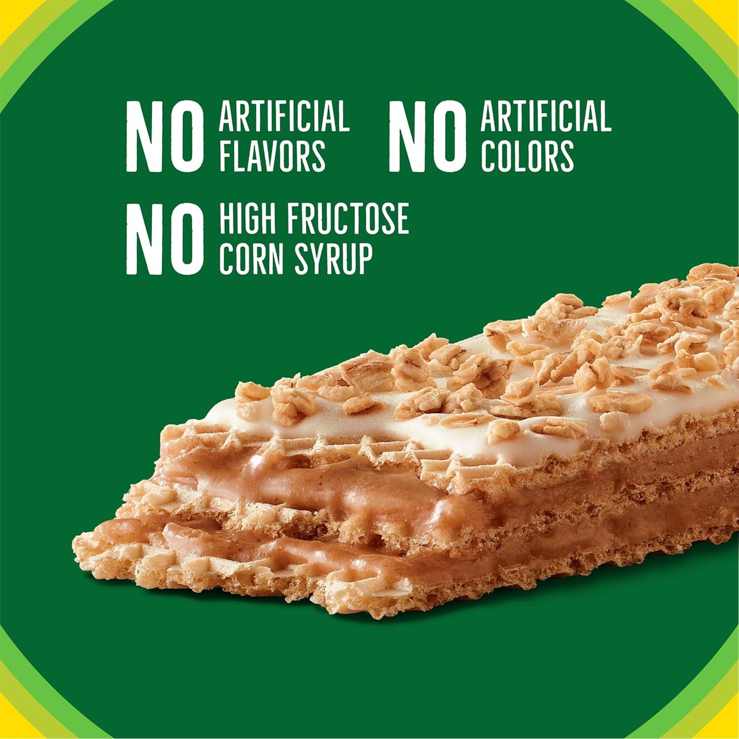 Nature Valley Crispy Creamy Wafer Bars, Honey Vanilla Flavored Snacks, Made with Whole Grain, 5 Bars, 6.5 OZ