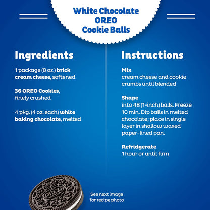 OREO Chocolate Sandwich Cookies, Party Size, Christmas Cookies, Holiday Cookie, 24.16 oz