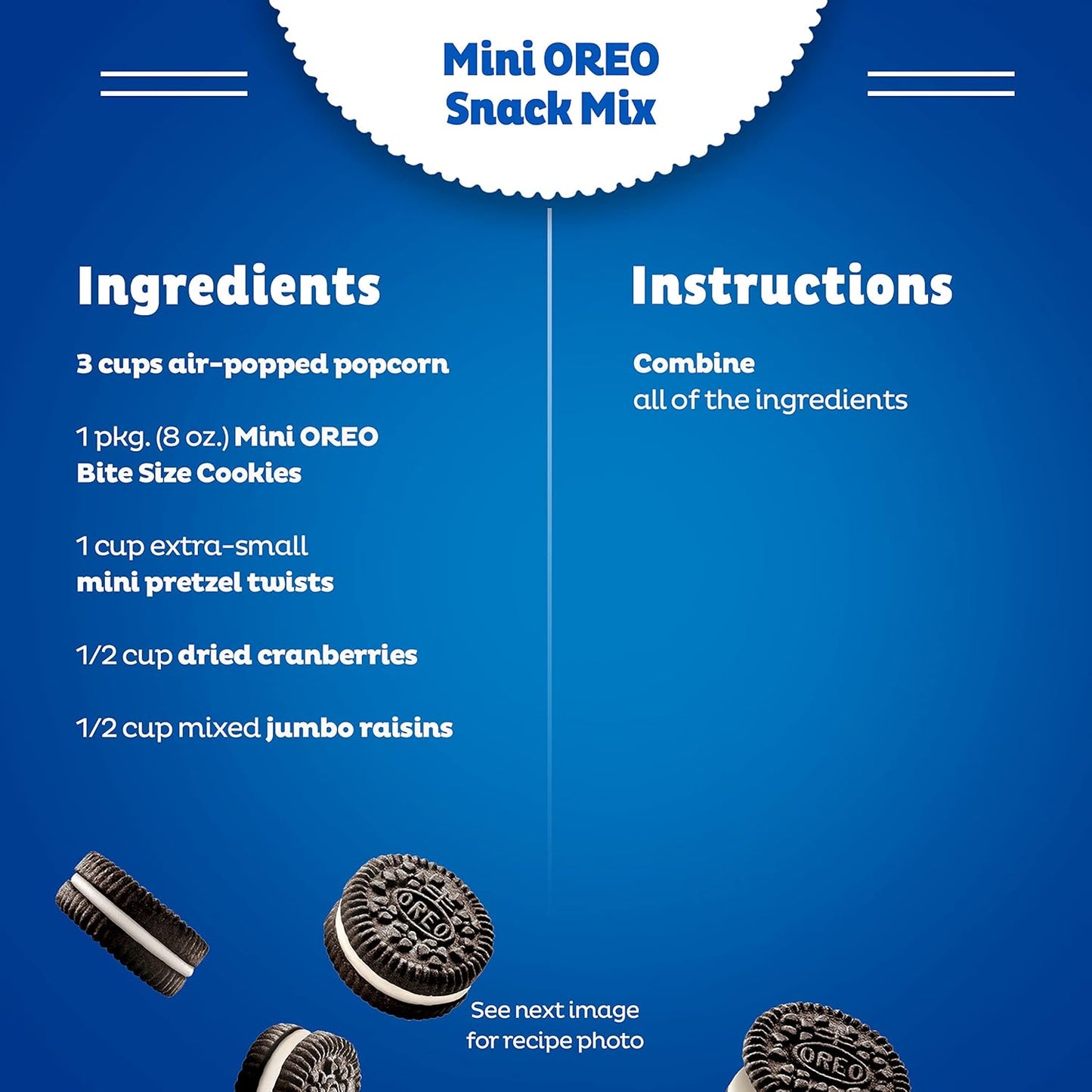 OREO Mini Mix Sandwich Cookies Variety Pack, 20 Snack Packs