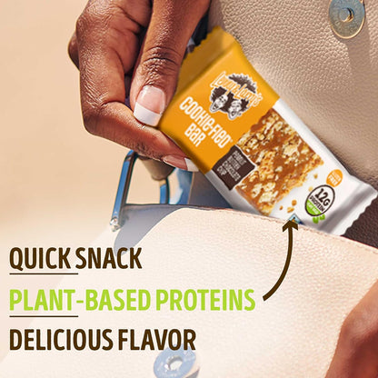 Lenny & Larry's Cookie-fied Bar, Peanut Butter Chocolate Chip, 45g - Plant-Based Protein Bar, Vegan And Non-GMO, Pack Of 9