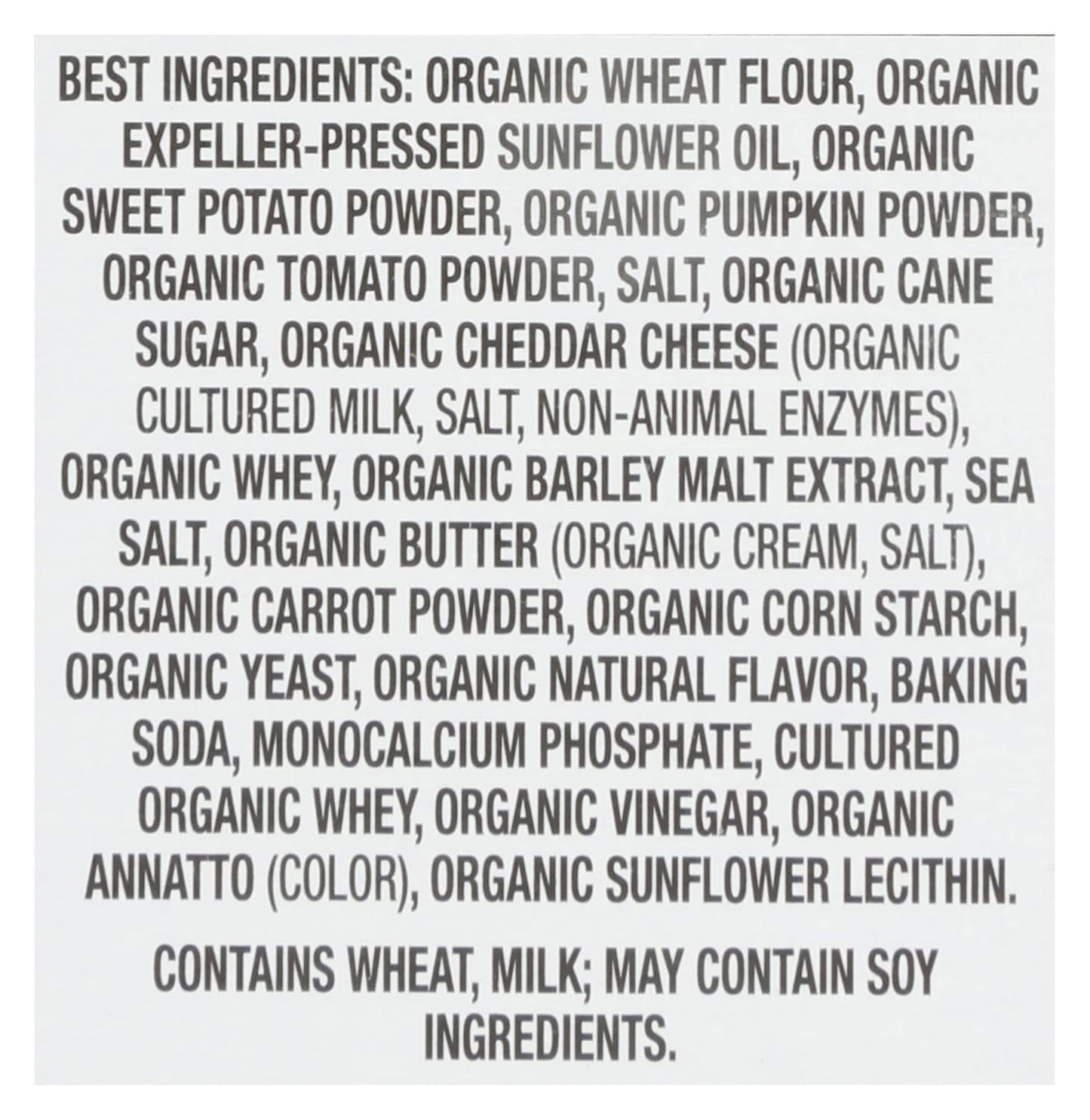 Annie's Cheesy Cheddar Crackers With Organic Hidden Veggies, 7.5 oz