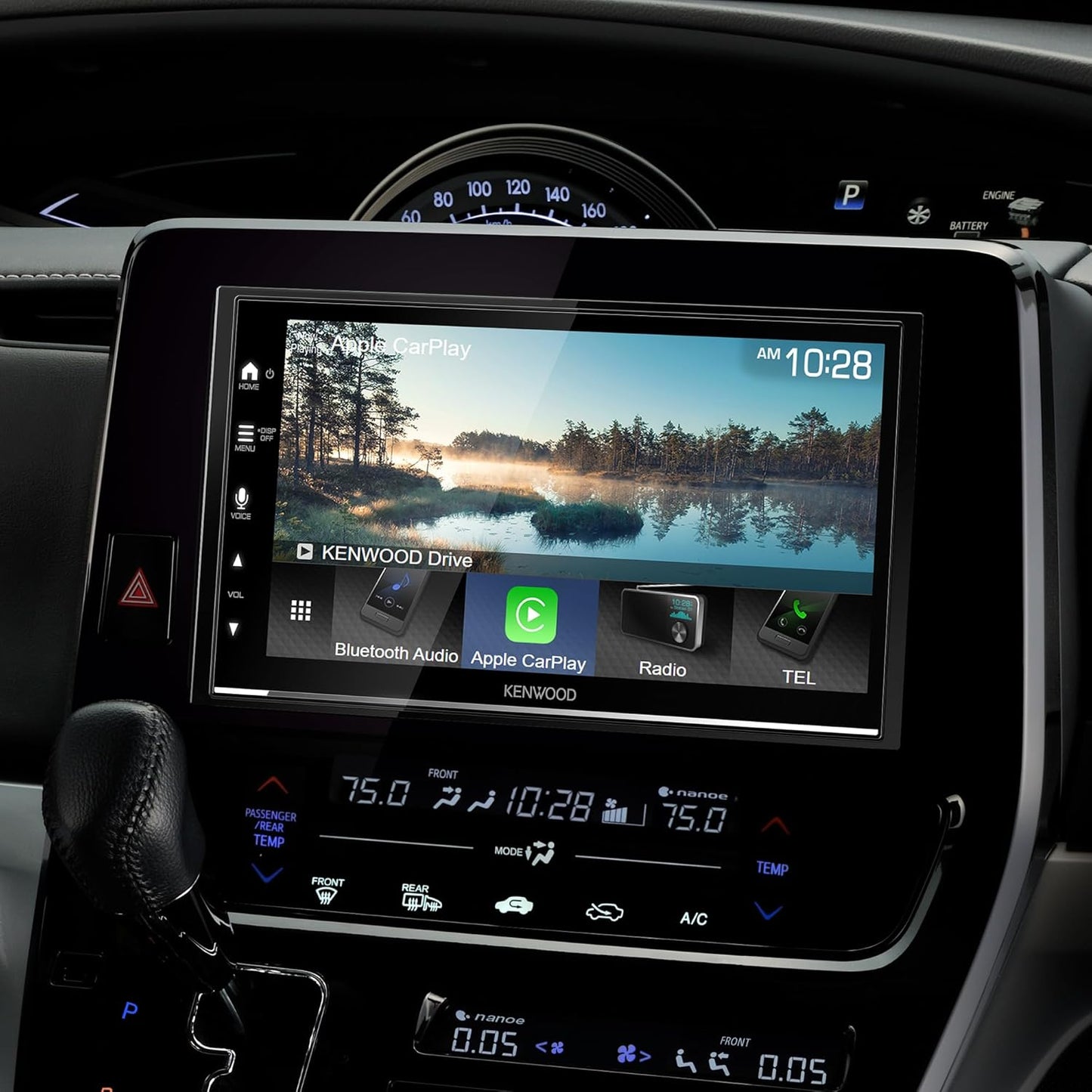 KENWOOD DMX7709S 6.8-Inch Capacitive Touch Screen, Car Stereo, CarPlay and Android Auto, Bluetooth, AM/FM Radio, MP3 Player, USB Port, Double DIN, 13-Band EQ, SiriusXM